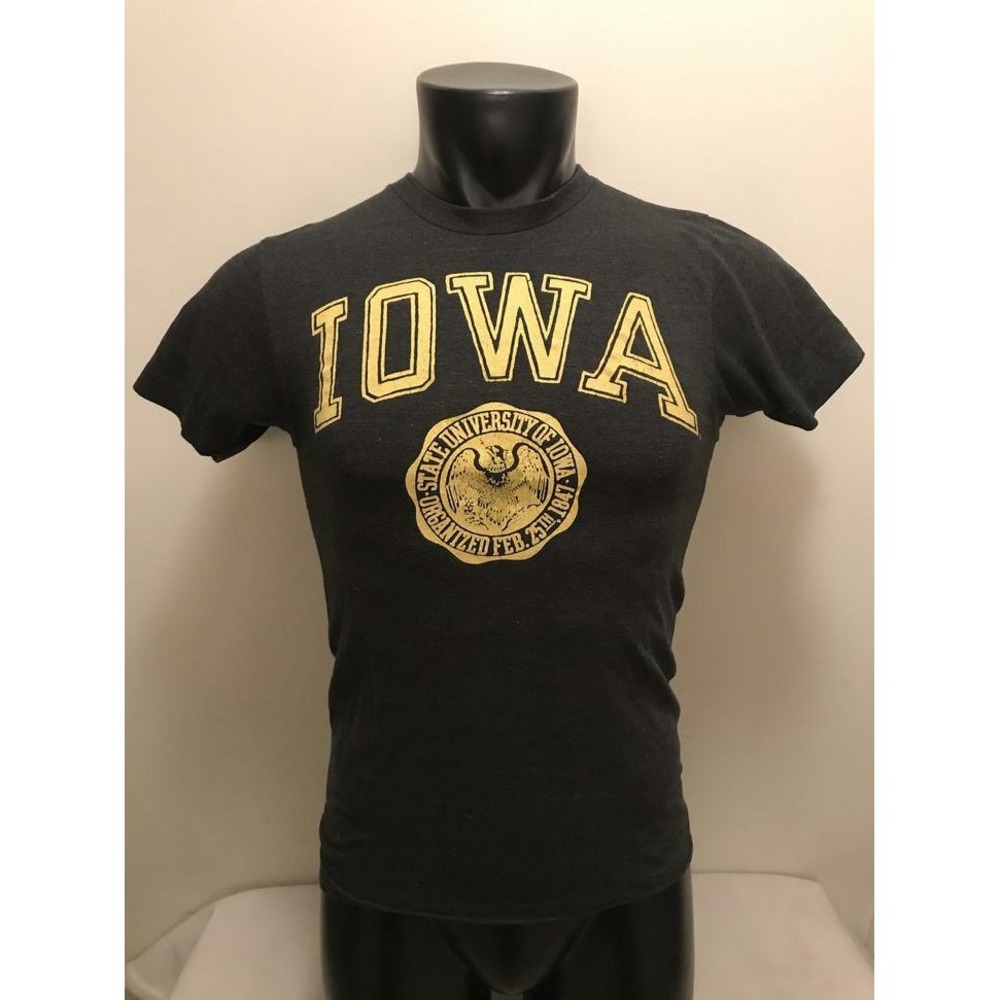 Homage University of Iowa Hawkeyes Shirt Adult‎ Small